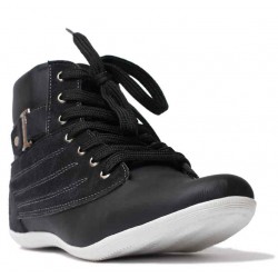 Black Stylish Laces Shoes